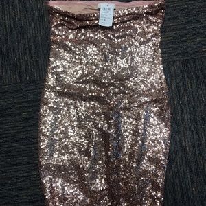 Windsor brand new with tags gold sequin dress